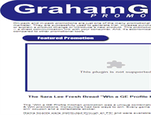 Tablet Screenshot of grahamgrouppromotions.com